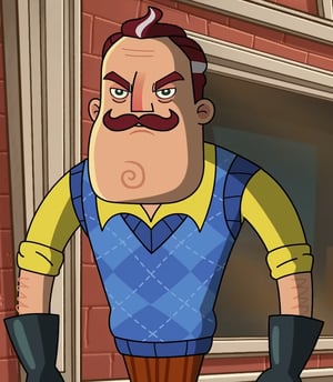 Mr.Peterson (Hello Neighbor: Welcome to Raven Brooks) AI voice text to speech and AI music cover generator